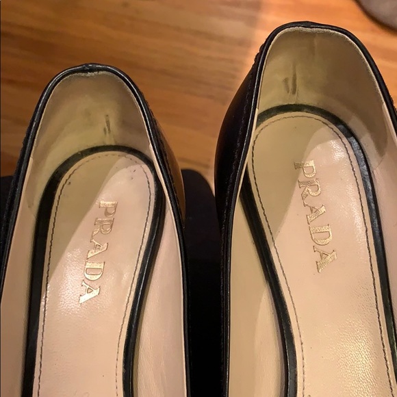 Authentic Prada open toe wedges - Picture 6 of 6
